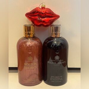 Molton Brown Rose Dunes and Rosa Absolute Body Wash Duo
